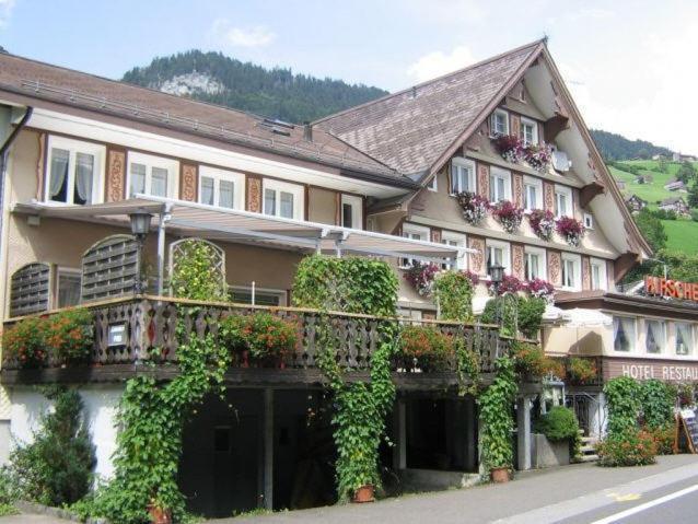 Hotel Hirschen Alt St. Johann Buitenkant foto